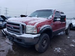 Salvage cars for sale at Elgin, IL auction: 2001 Ford F350 SRW Super Duty