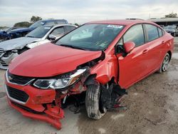 Chevrolet Cruze salvage cars for sale: 2017 Chevrolet Cruze LS