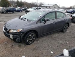 Vehiculos salvage en venta de Copart York Haven, PA: 2015 Honda Civic EX