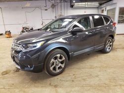 Salvage cars for sale at Wheeling, IL auction: 2019 Honda CR-V EXL