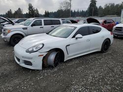 Salvage cars for sale from Copart Graham, WA: 2015 Porsche Panamera S