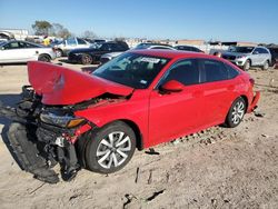 Vehiculos salvage en venta de Copart Haslet, TX: 2022 Honda Civic LX