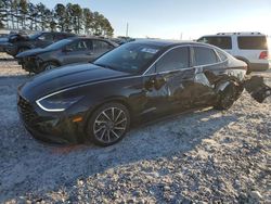 Salvage cars for sale at Loganville, GA auction: 2022 Hyundai Sonata Limited