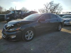 Salvage cars for sale at Wichita, KS auction: 2019 Chevrolet Malibu LS