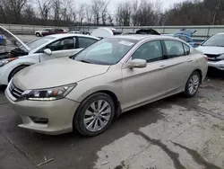 Salvage cars for sale at Ellwood City, PA auction: 2013 Honda Accord EXL