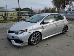 Salvage cars for sale at Sacramento, CA auction: 2016 Scion IM