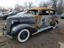 Chevrolet salvage cars for sale: 1938 Chevrolet Master DLX