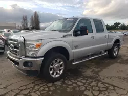 Salvage cars for sale at Hayward, CA auction: 2013 Ford F250 Super Duty