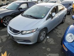 Honda Civic lx salvage cars for sale: 2013 Honda Civic LX