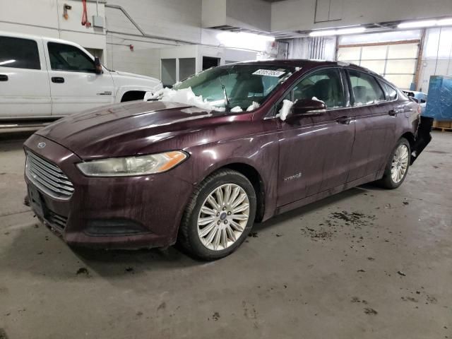 2013 Ford Fusion SE Hybrid