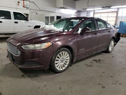 Salvage cars for sale at Littleton, CO auction: 2013 Ford Fusion SE Hybrid