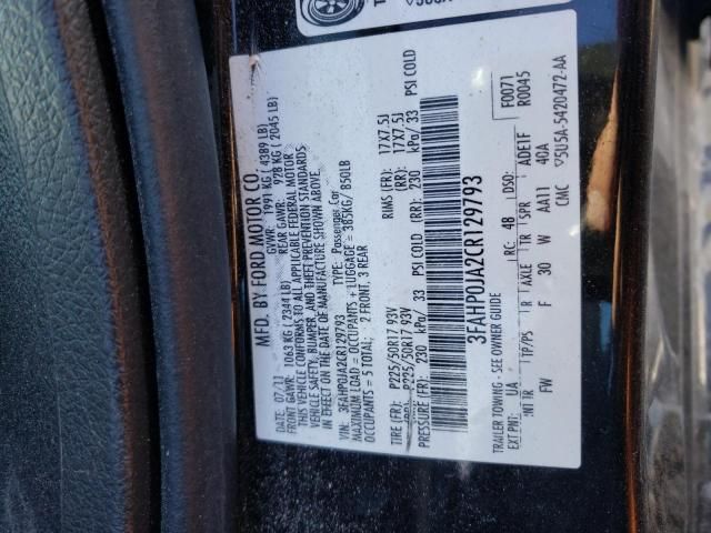 2012 Ford Fusion SEL