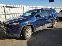 Salvage cars for sale at Fort Wayne, IN auction: 2015 Jeep Cherokee Limited