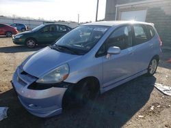 Salvage cars for sale from Copart Fredericksburg, VA: 2008 Honda FIT Sport
