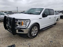 Salvage cars for sale at New Braunfels, TX auction: 2018 Ford F150 Supercrew