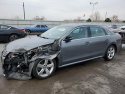 Salvage cars for sale from Copart Littleton, CO: 2015 Volkswagen Passat S