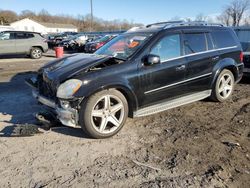 Salvage cars for sale at York Haven, PA auction: 2011 Mercedes-Benz GL 550 4matic