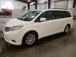 Toyota salvage cars for sale: 2013 Toyota Sienna XLE