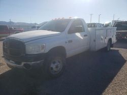 Salvage trucks for sale at Anthony, TX auction: 2007 Dodge RAM 3500 ST