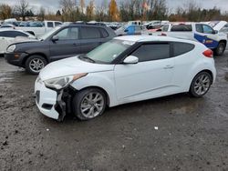 Salvage cars for sale from Copart Portland, OR: 2016 Hyundai Veloster