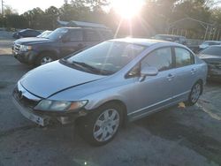 Salvage cars for sale from Copart Savannah, GA: 2009 Honda Civic LX