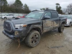 Salvage cars for sale from Copart Hampton, VA: 2019 Toyota Tacoma Double Cab