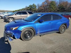 Salvage cars for sale from Copart Brookhaven, NY: 2022 Subaru WRX Limited