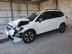 Salvage cars for sale at Cartersville, GA auction: 2017 Subaru Forester 2.5I