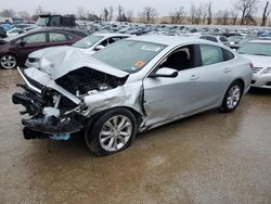 Chevrolet salvage cars for sale: 2021 Chevrolet Malibu LT