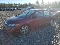 Salvage cars for sale at Windham, ME auction: 2008 Honda Civic LX