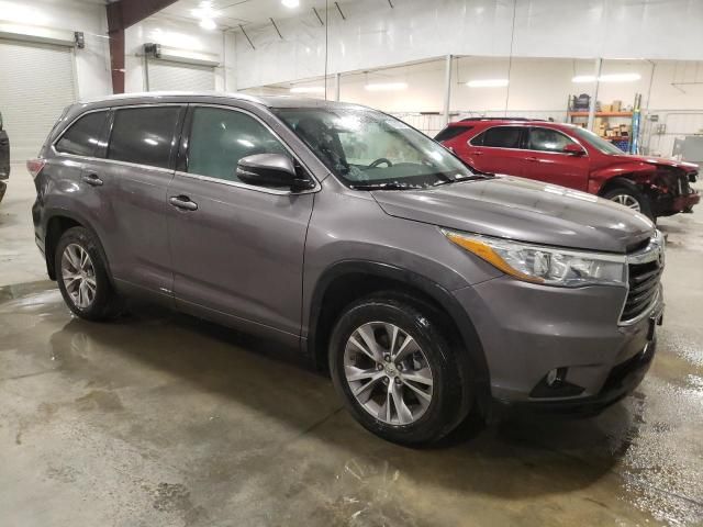 2015 Toyota Highlander XLE