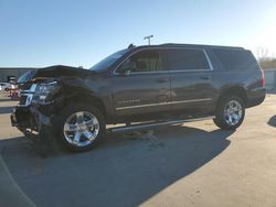 Salvage cars for sale from Copart Wilmer, TX: 2018 Chevrolet Suburban C1500 LT