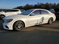 Salvage cars for sale from Copart Brookhaven, NY: 2019 Mercedes-Benz S 560 4matic