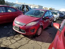 Salvage cars for sale from Copart Martinez, CA: 2011 Ford Fiesta SE