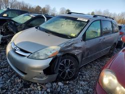 Salvage cars for sale at Candia, NH auction: 2006 Toyota Sienna XLE