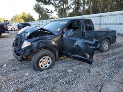 Salvage cars for sale from Copart Midway, FL: 2005 Nissan Frontier King Cab XE