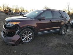 Salvage cars for sale from Copart Baltimore, MD: 2012 Ford Explorer Limited