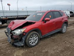 Salvage cars for sale at Greenwood, NE auction: 2015 Mazda CX-5 Touring