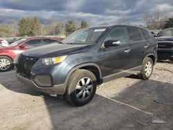 KIA Sorento LX salvage cars for sale: 2013 KIA Sorento LX