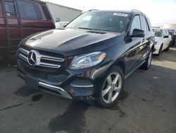 Salvage cars for sale at Martinez, CA auction: 2017 Mercedes-Benz GLE 350 4matic