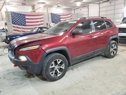 Jeep Cherokee salvage cars for sale: 2014 Jeep Cherokee Trailhawk