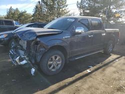 Salvage cars for sale at Denver, CO auction: 2020 Ford F150 Supercrew