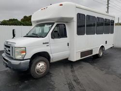 Salvage cars for sale from Copart Miami, FL: 2013 Ford Econoline E350 Super Duty Cutaway Van