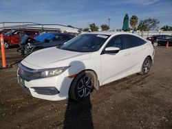 Salvage cars for sale at San Diego, CA auction: 2016 Honda Civic LX