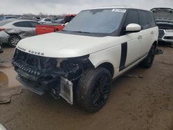 Land Rover Range Rover Autobiography Vehiculos salvage en venta: 2016 Land Rover Range Rover Autobiography