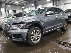 Salvage cars for sale at Ham Lake, MN auction: 2014 Audi Q5 Premium Plus