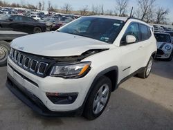 Jeep Compass salvage cars for sale: 2019 Jeep Compass Latitude