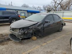 Salvage cars for sale at Wichita, KS auction: 2015 Toyota Corolla L