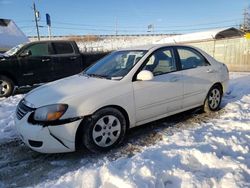 Salvage cars for sale from Copart Northfield, OH: 2009 KIA Spectra EX