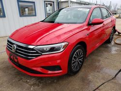 Salvage cars for sale from Copart Pekin, IL: 2019 Volkswagen Jetta SEL